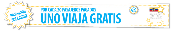 1 pasajero gratis cada 20 pagados