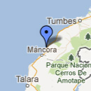 Mapa de ubicación de Punta Sal