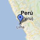 Mapa de ubicaci&oacute;n de Lima - Per&uacute;
